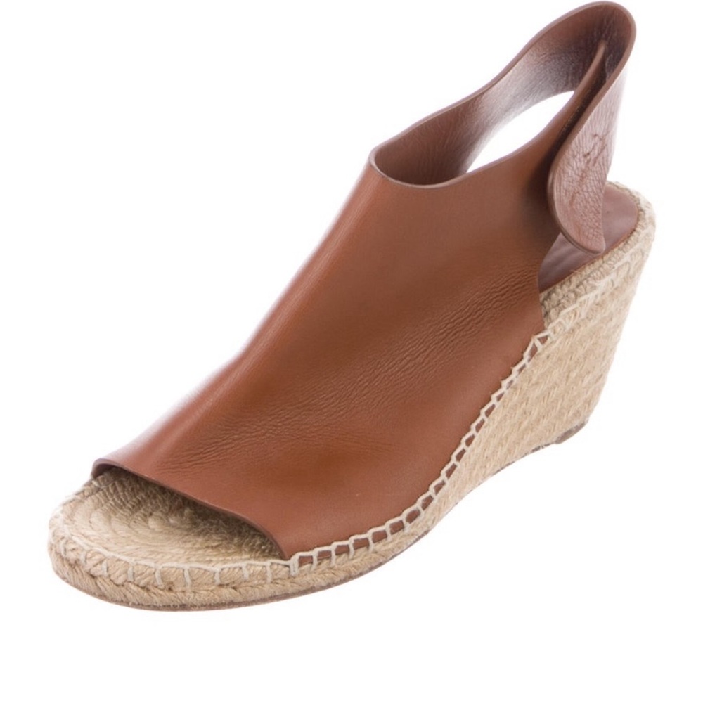 Celine Leather Espadrilles by Phoebe Philo Sz.‎ 9 Brown lthr - Picture 2 of 5